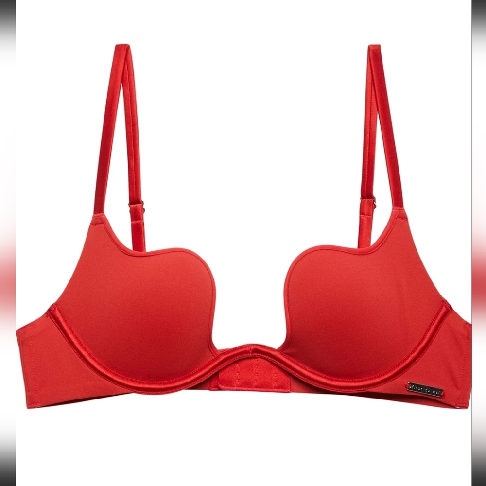 NWOT FLEUR DU MAL SEDUCE U-PLUNGE BRA , SZ:32DD - Picture 3 of 13